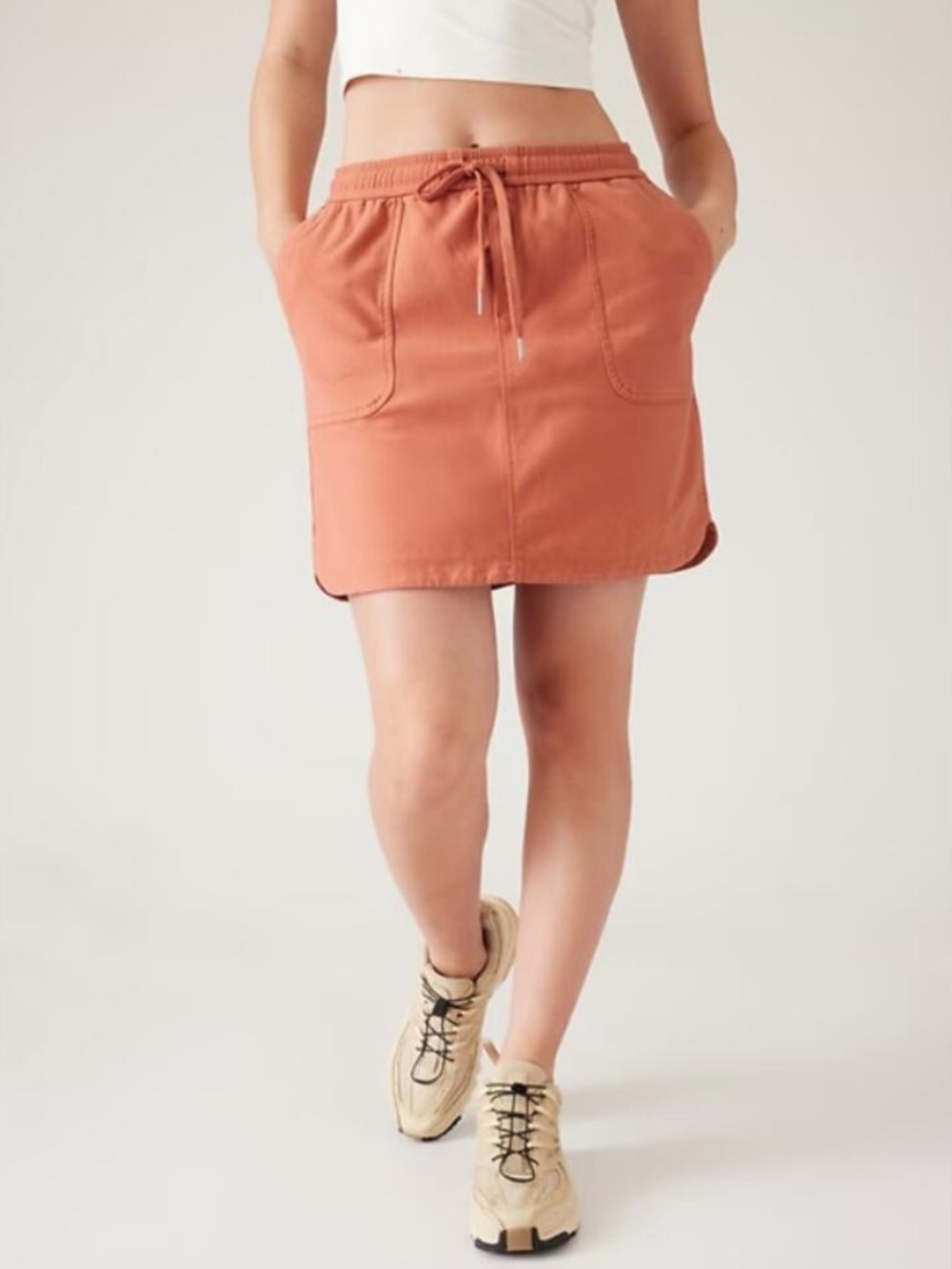 Athleta Farallon Skirt in Orange - XS